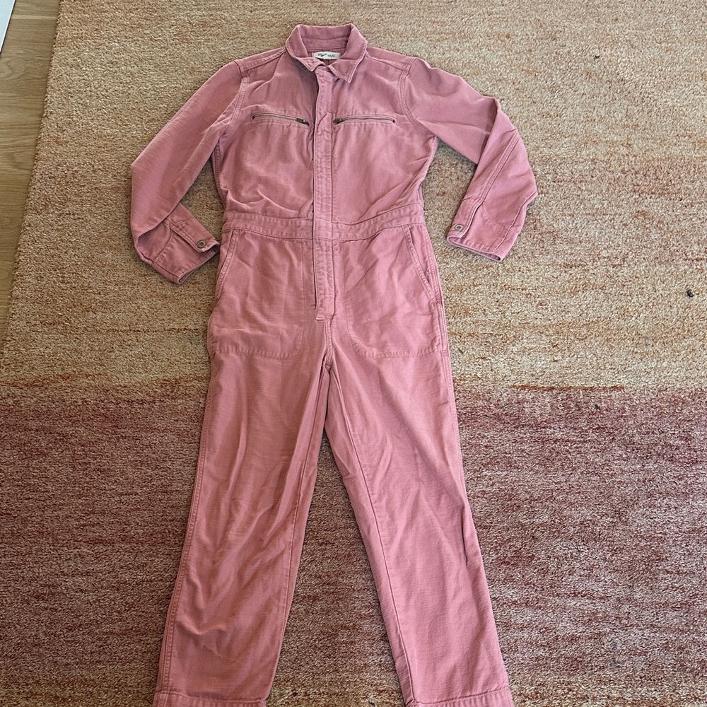 Madewell Dusty Pink Jumpsuit